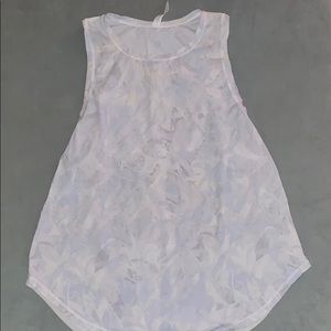 Lululemon Open Back Workout Tank